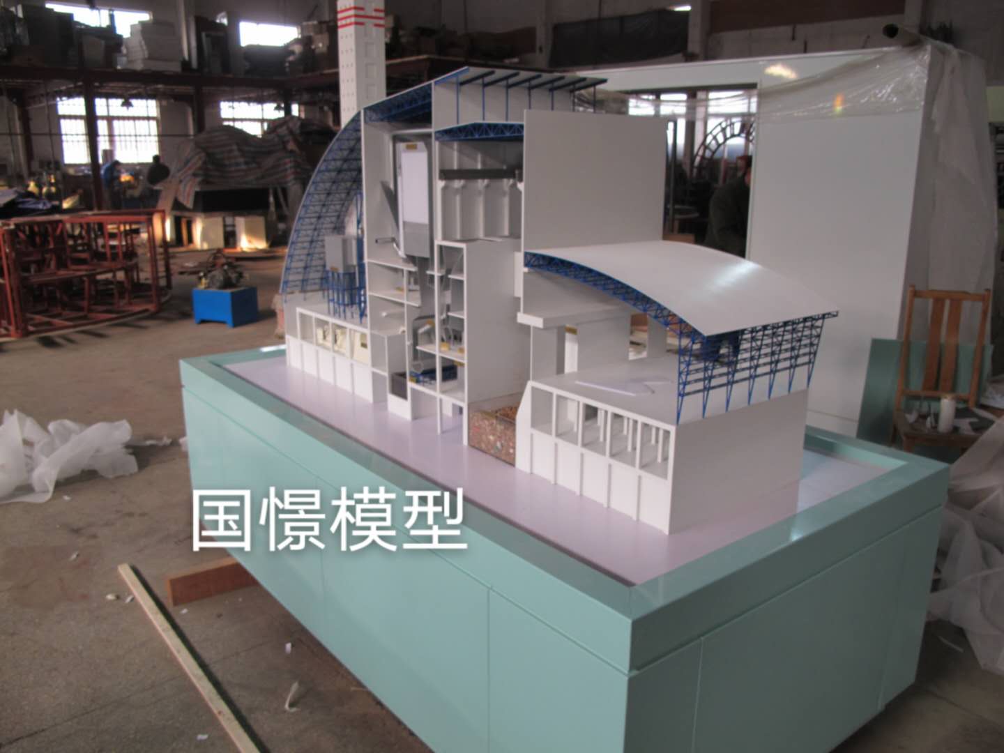开化县工业模型